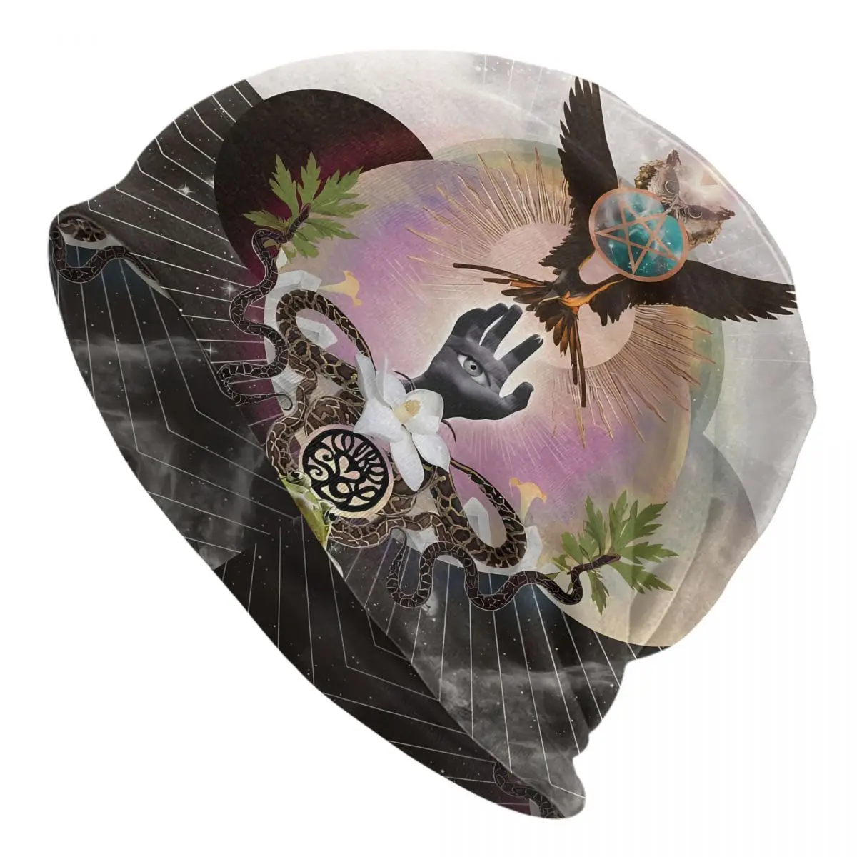 Мужские шапки-бини