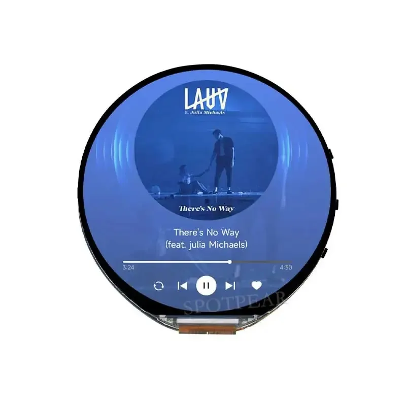 DeepSeek لـ XiaoZhi AI Voice Chat ESP32 S3 لوحة تطوير 1.85 بوصة شاشة LCD مستديرة QMI8658 / MIC / /MP3 صوت لاردوينو #3