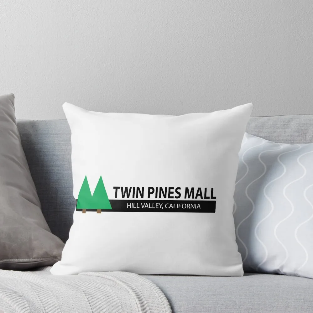 

Back to the Future - Twin Pines Mall Throw Pillow Sofa Pillow Cover home decor items Sofa Cover