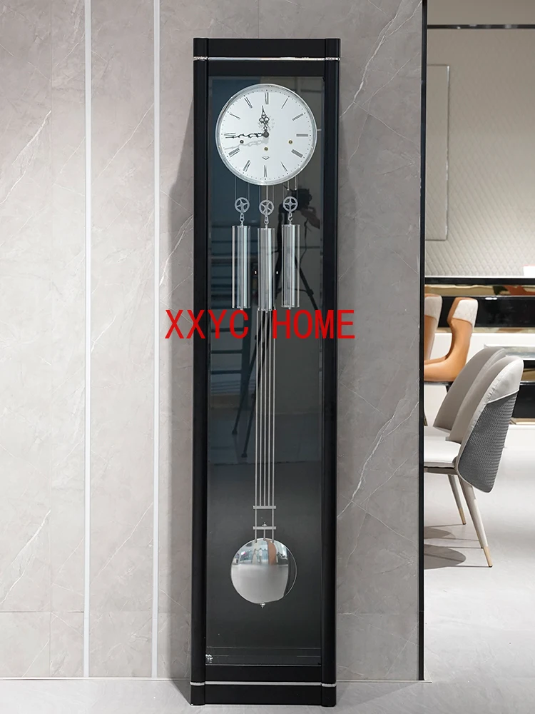 Living Room Floor Light Luxury Modern Minimalist New Chinese Creative Vertical Pendulum Clock