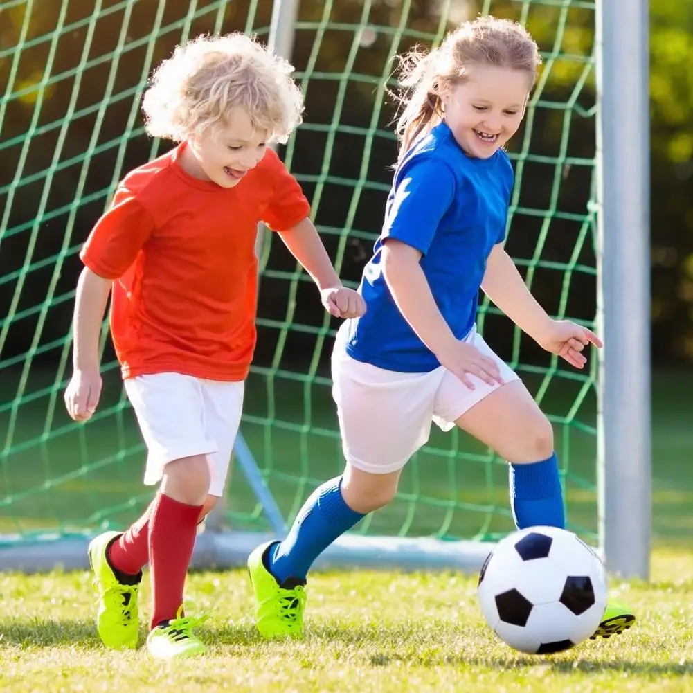 クラシック黒と白の標準サイズ 5 サッカーボール耐摩耗性ボール弾性サッカーサッカー学生固有のトレーニングボール
