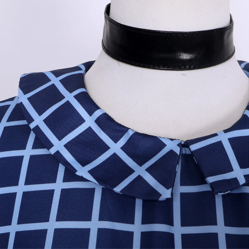 Аниме Orphan Esther Косплей Синее платье с длинными рукавами Костюм Парик для женщин и девочек Необычный костюм Хэллоуин Вечерние сценические костюмы Костюмы