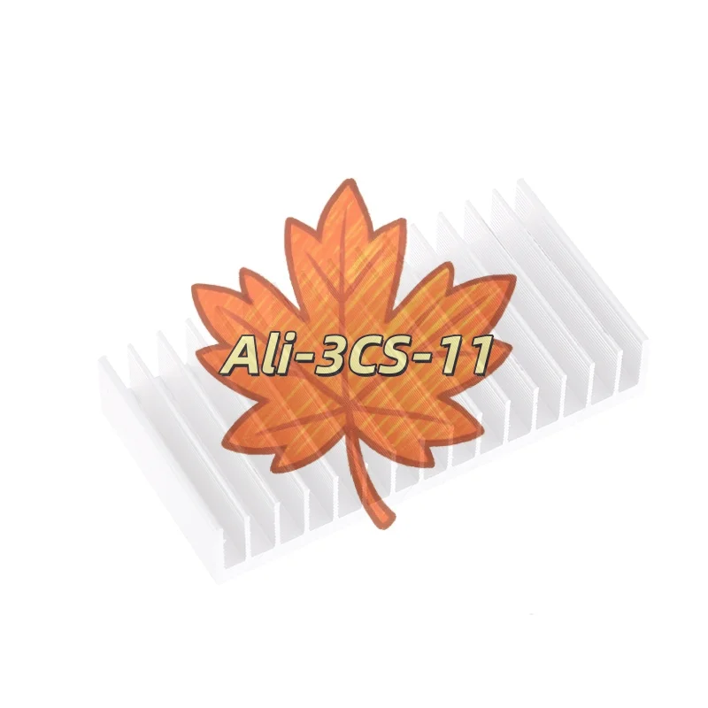 

100x20x50mm Aluminum Heat Sink - High Thermal Conductivity Cooling Fin for LED Drivers, IC Chips & CPU Components