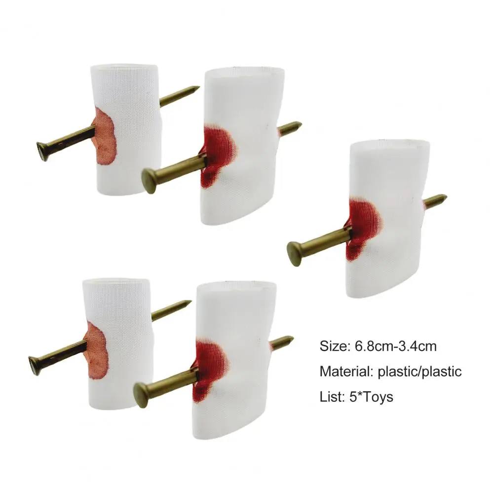 Giocattoli di scherzo per unghie finte di Halloween con dita, romanzo di amici magici per bambini, scherzo di giocattoli di scherzo horror di Halloween