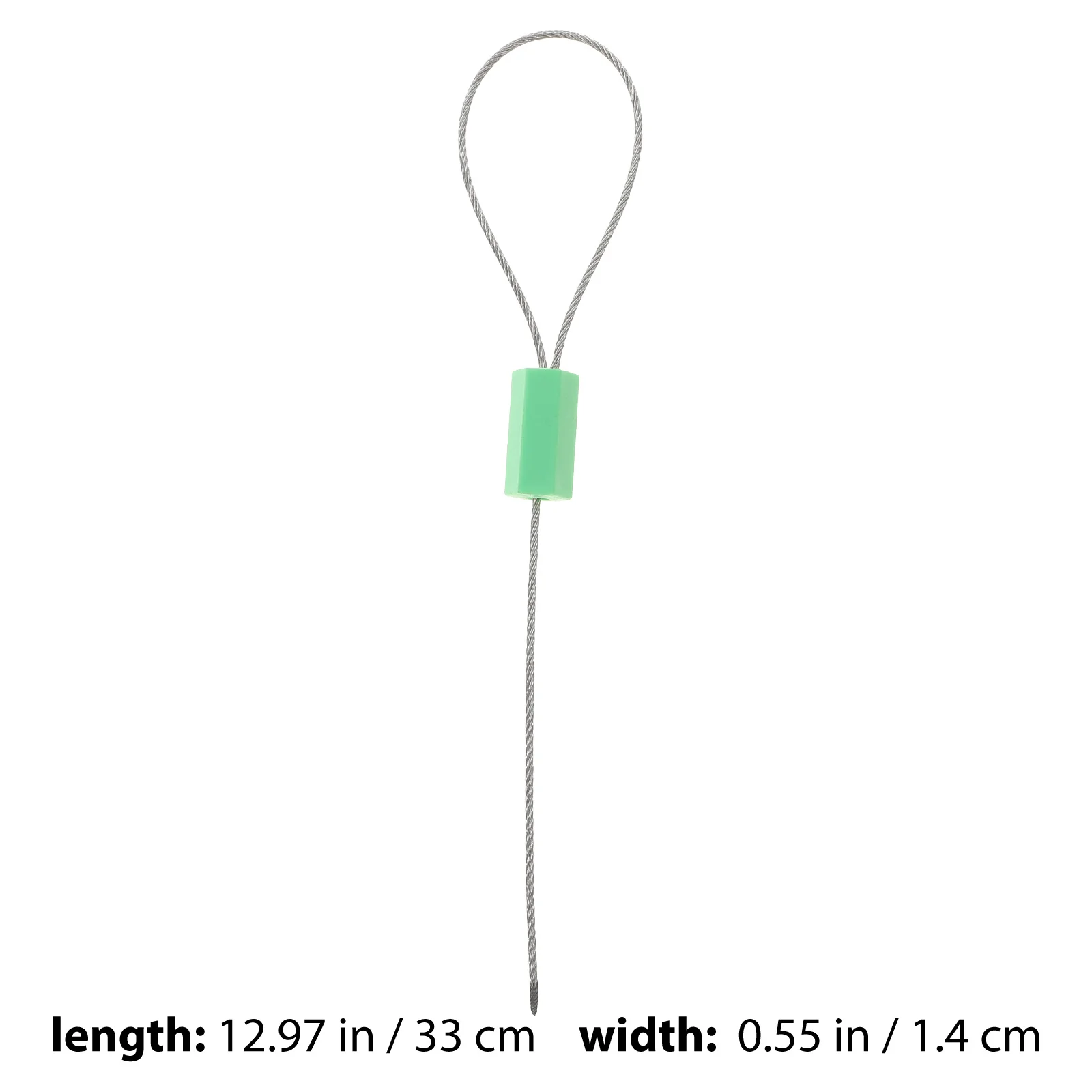 

10pcs Tamper-Evident Steel Wire Seal Self-Locking Cable Tie For Container Trailer Van Security Cable Seal Printing Supplies