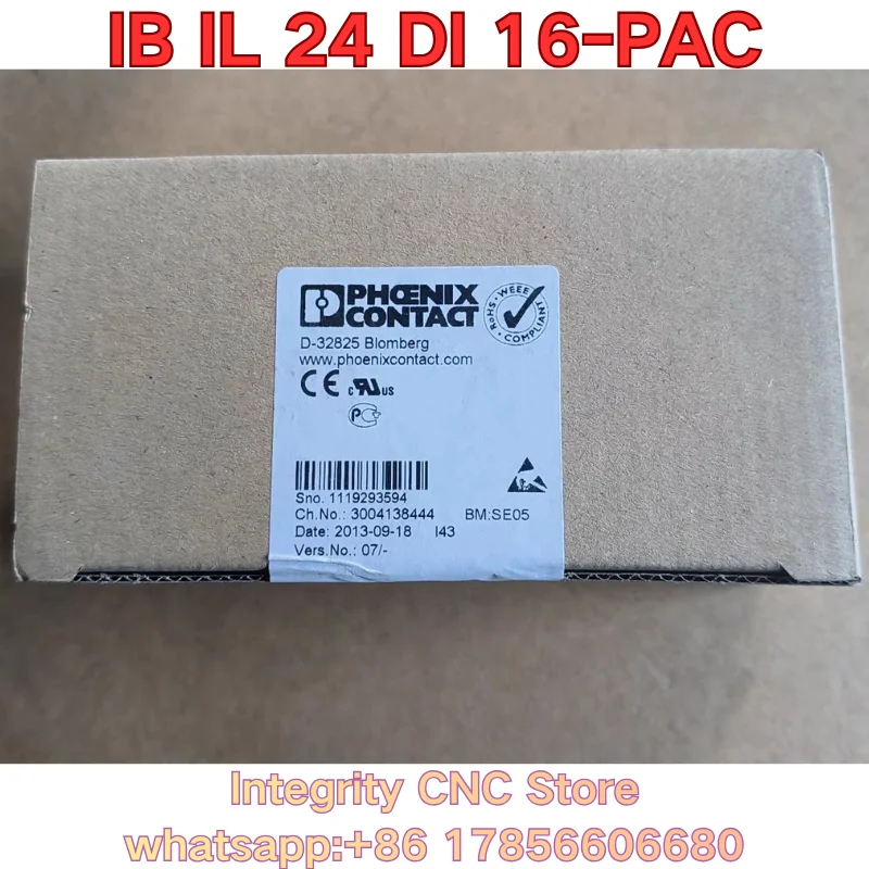New IB IL 24 DI 16-PAC PLC module 2861250
