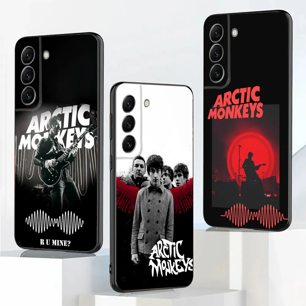 A-Arctic Rock Monkeys Phone Case For Samsung Galaxy A20,A21s,A22,A31,A32,A52,A53,A72,73,A80,A91 Soft Black Cover