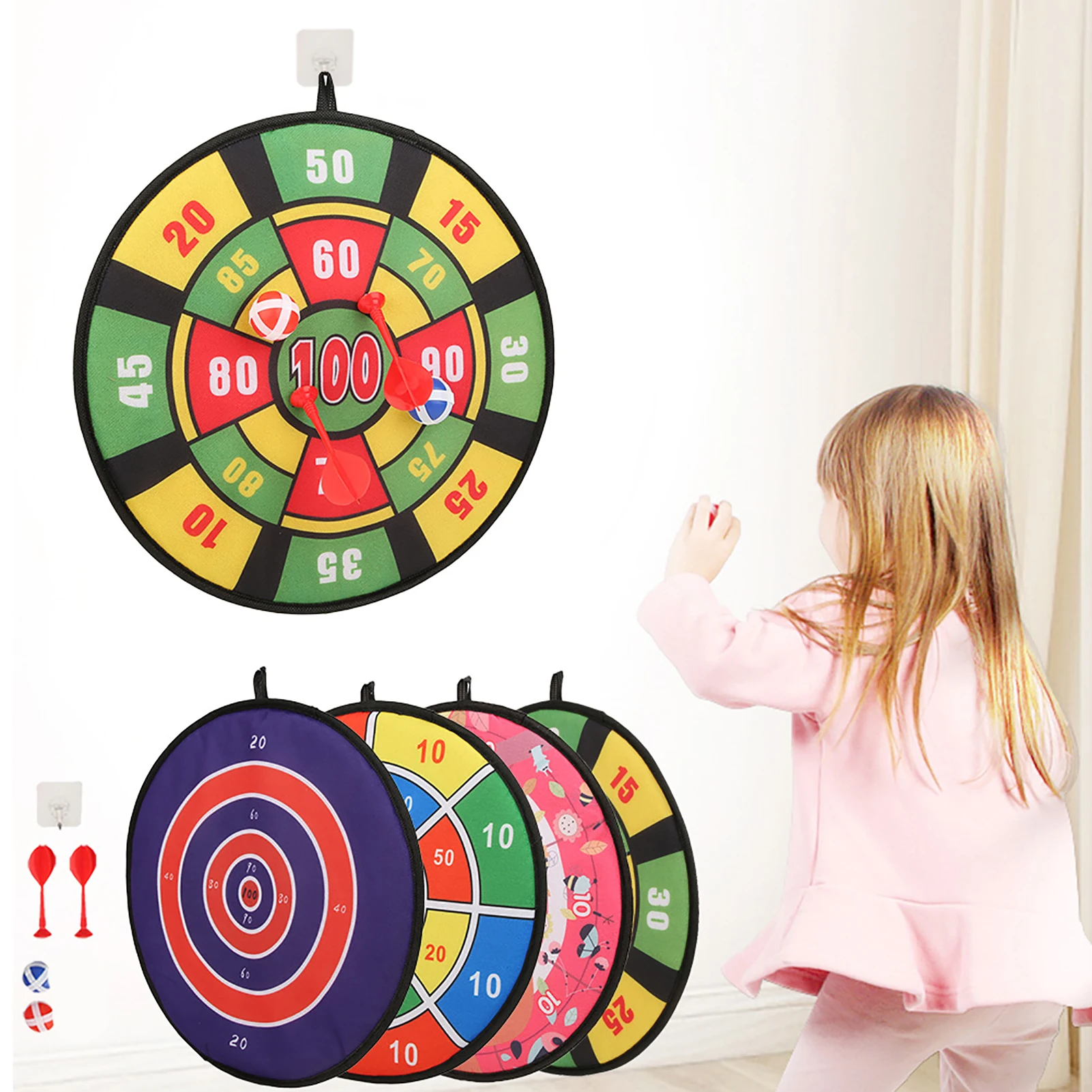 

Dart Board Game Children Kid Dart Educational Party Indoor Outdoor Game Toy Gift Children Dart Board Game