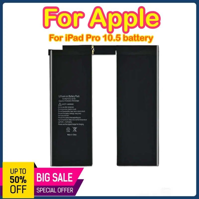 

Сменный аккумулятор для iPad Pro 10,5 для планшета Ipad Air 3 (2019) A2152 A253 A2154 A2123