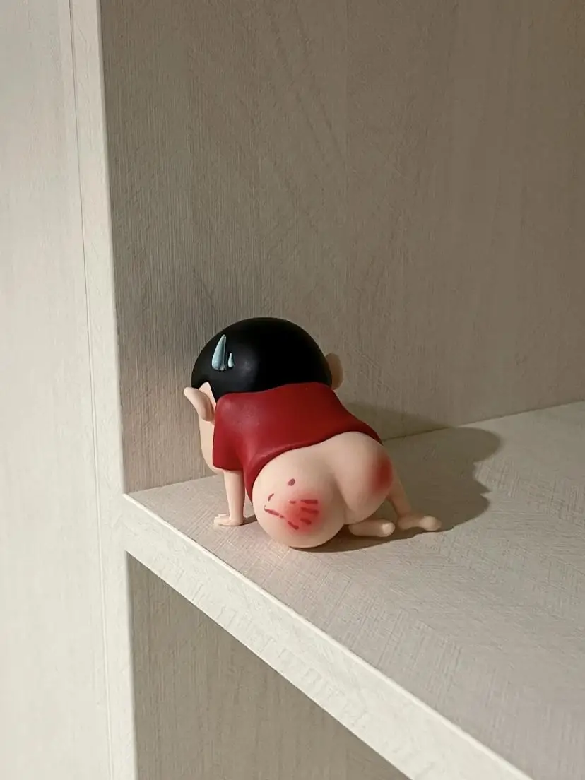 

Cute Emo Figurine Creative Gift Car Decoration Light PP Beatable Pencil Desktop Ornament Static ACG Model Toy