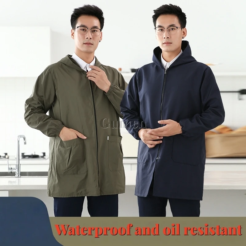 

Pet Groomer Uniform Pet Dog Cat Grooming Clothes Long Sleeve Waterproof Anti-static Anti Hair Smock Breathable Beauty Gown