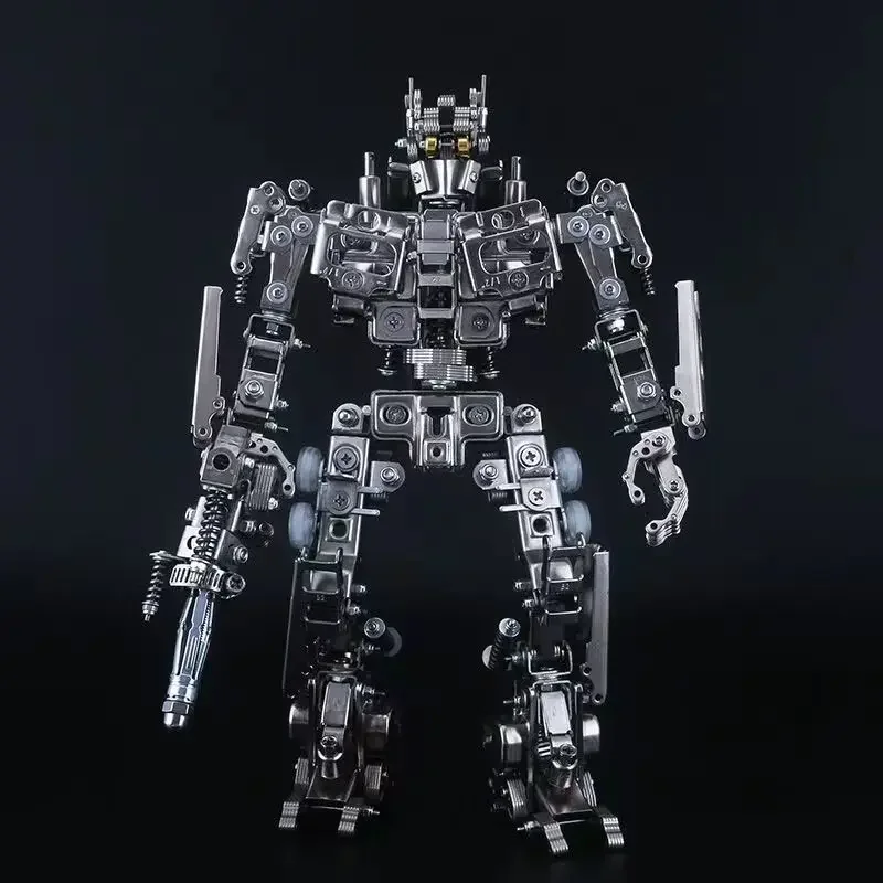 

3D three-dimensional metal puzzle Transformers Optimus Prime assembly robot building block model decoration for birthday gift