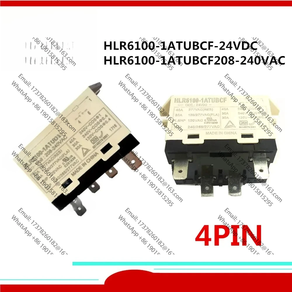 

1PCS New relay HLR6100-1ATUBCF 24VDC HLR6100-1ATUBCF 208-240VAC HLR6100-1ATUBCF-208-240VAC HLR6100 1ATUBCF 208 240VAC 4PIN