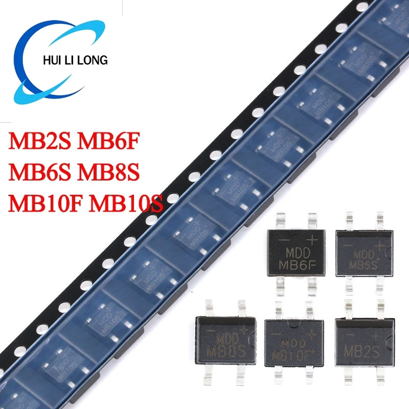 50Pcs/Lot MB2S MB6F…