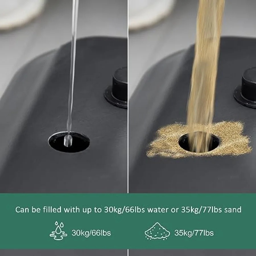 Verstellbarer, tragbarer Basketballkorbständer mit 29-Zoll-Rückwand und Rädern für den Innen- und Außenbereich, Höhenbereich von 5,1 Fuß bis 6,9 Fuß