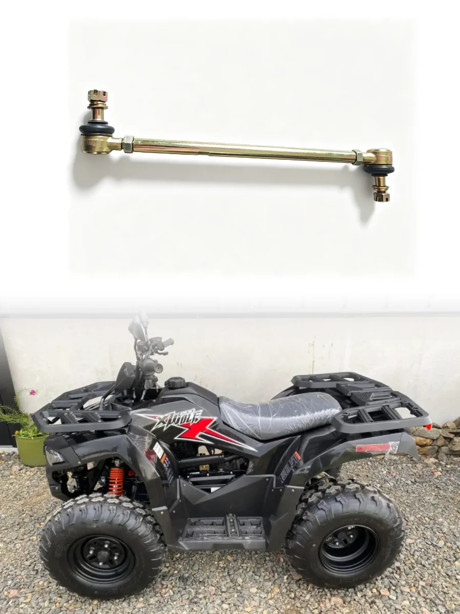 1PCS  Front Sway Bar Stabilizer Link Kit Fit For Loncin 200 ATV Steering Tie Rod End With Nuts