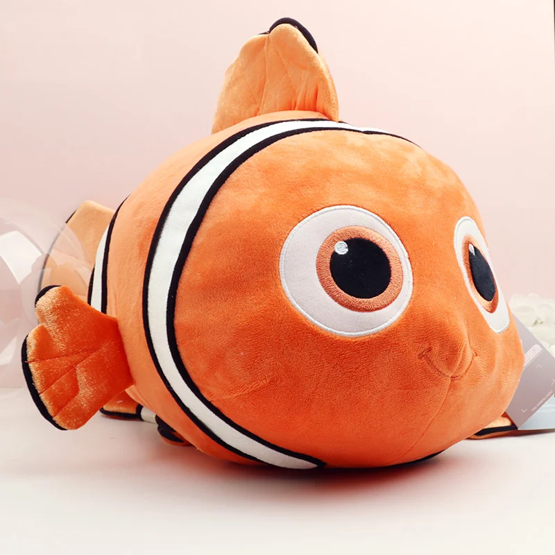 50cm Nemo Fish Plush Toy Finding Nemo Cartoon Movies Dolls Plushie Kawaii Anime Stuffed Animals Pillow Doll Room Decor For Girls