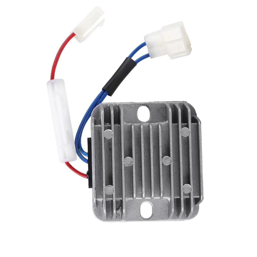 12V DC Voltage Regulator 178F/186F 2 Plugs/3 Wires Power Stabilizer AVR for KDE3500 5000 6500 6700 Generator DC Voltage Control