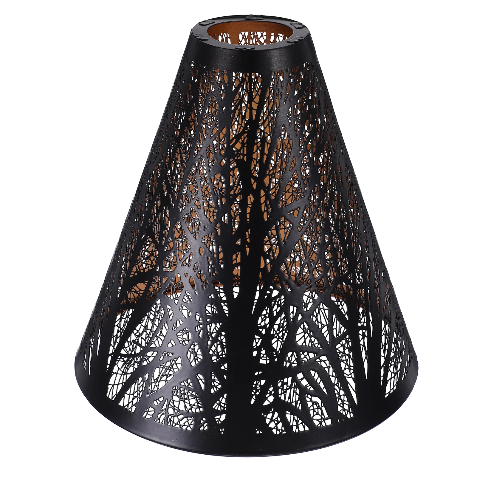 

Metal Etching Lamp Shade Drum Lampshade E27 Elegant Table Floor Light Cover Vintage Industrial Pendant Replacement