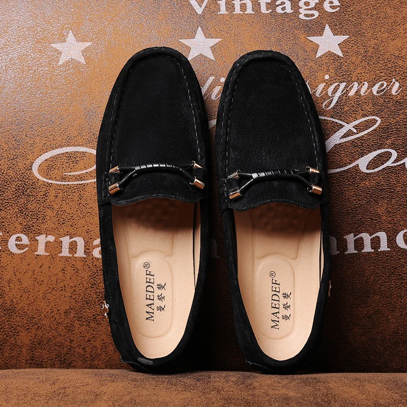 MAEDEF Schuhe Herren Größe 37-48 Luxus Mann Müßiggänger Weiche Heißer Verkauf Mokassins Hohe Qualität Schuhe Casual Fahren Wohnungen Penny männlichen Schuhe – Detail 6