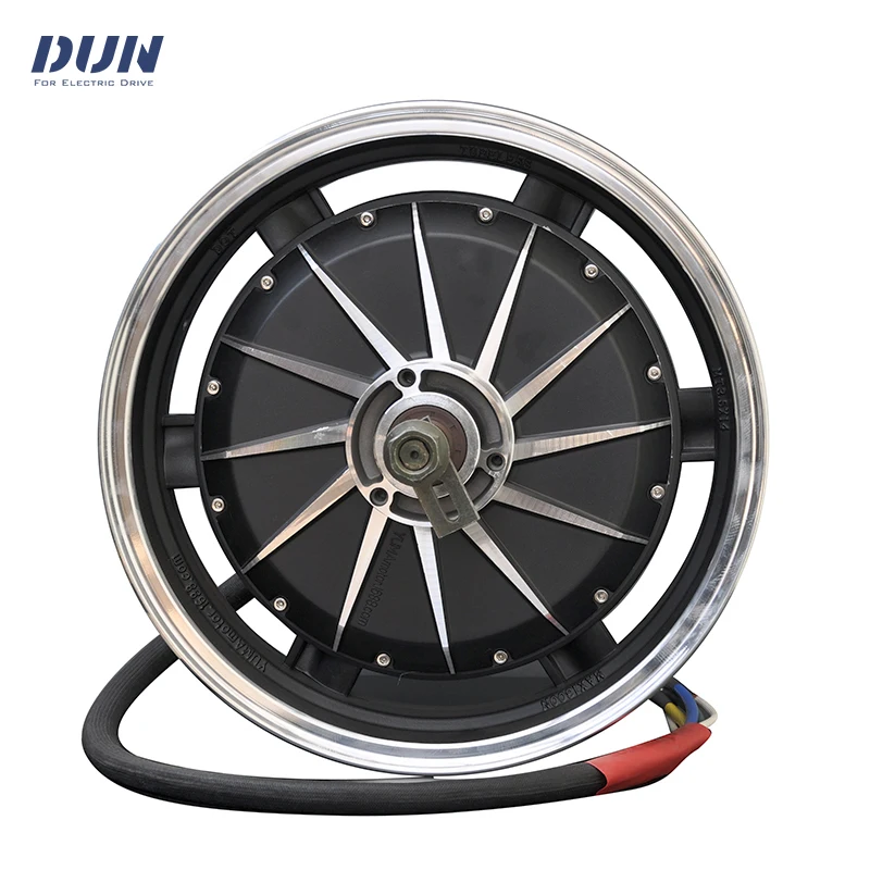 

YUMAMOTOR 14*3.5inch 253 3000W 80KMH 40H 48V 60V 72V Disc Brake Hub Wheel Motor