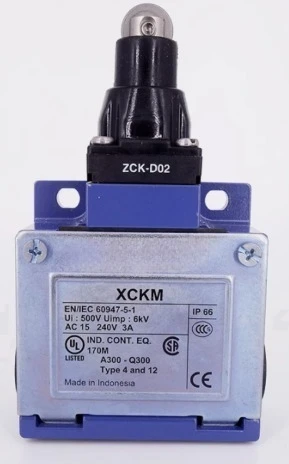 

Brand New Original XCK-M102 Roller Plunger Momentary Limit Switch 1NC+1NO Fast delivery
