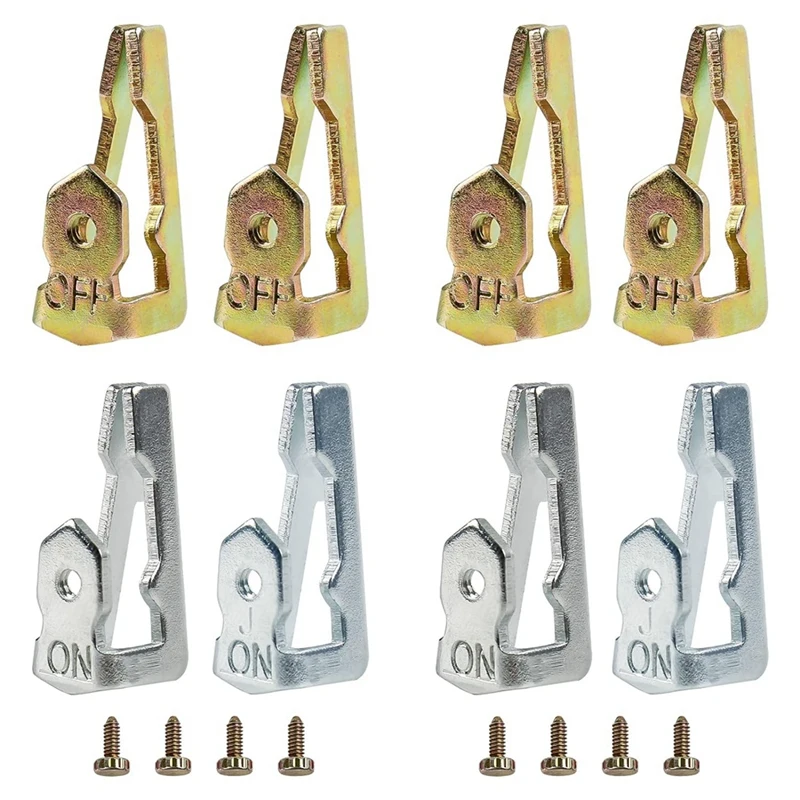 FULL-156T1978A Time Switch Trippers Remplacement pour IntermSauFit série T100 minuterie 2 Pack (4 On / 4 Off / 8 vis)