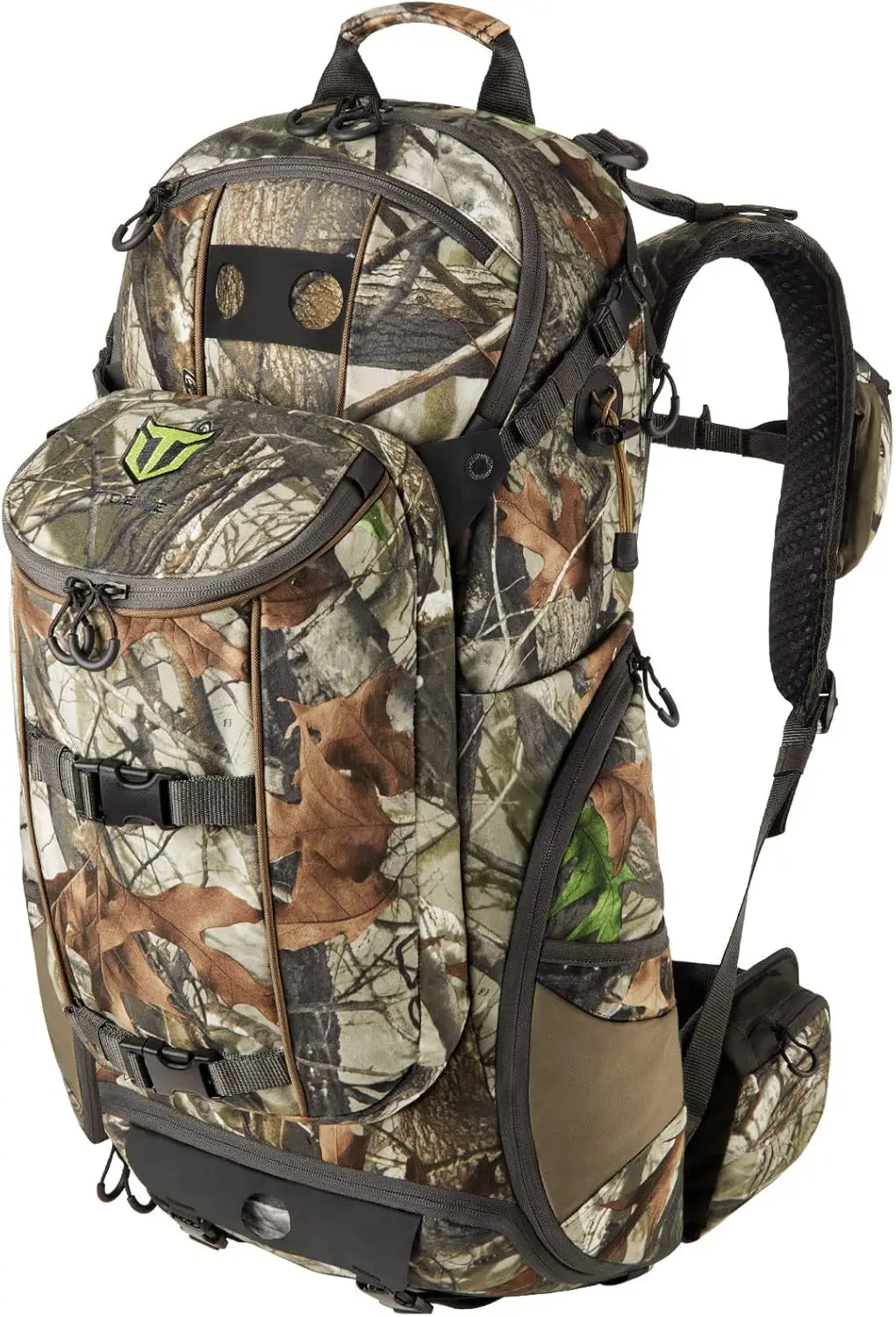 Hunting Backpack 3400cu, Silent Frame Hunting Pack for Bow/Rifle/Pistol(Next Camo G2)