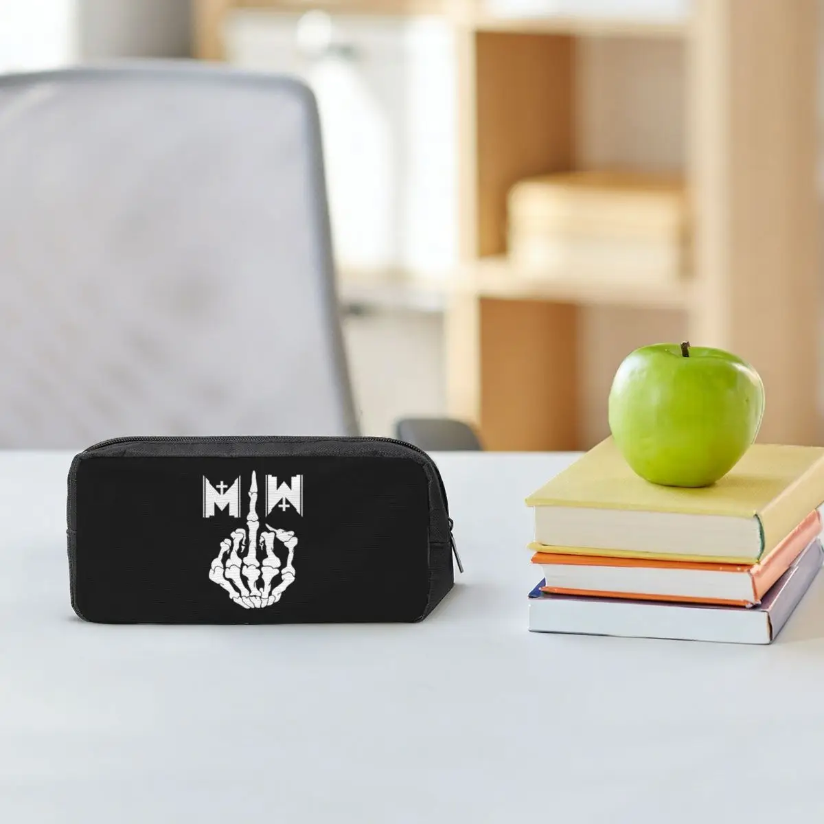 

Пеналы для карандашей Motionless In White Band, подарки для студентов, коробка для ручек, сумка для карандашей, пенал большой вместимости, держатель для ручек