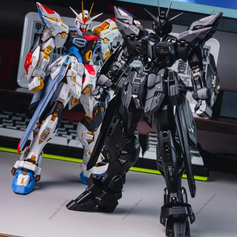 

Changlong MGEX 7701 Zgmf-X20A Black Strike Freedom Midnight Фигурка масштаба 1/100 в сборе Модель комплект семян аниме игрушка в подарок