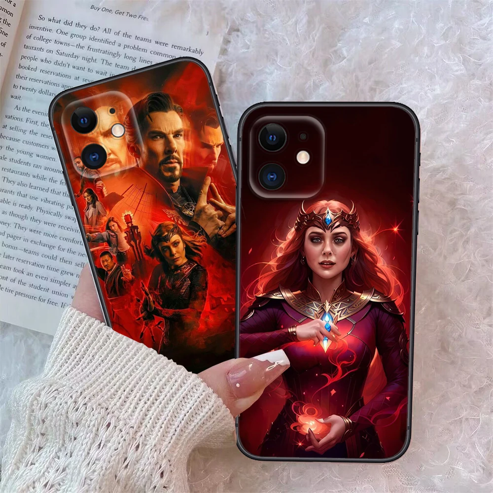 S-scarlet witch Soft Case for Redmi Note 11 11S 10 10T 10 Pro Max 10S 9T 9 9S 8 8T 7 Xiaomi Mi 11 11I 12 12X