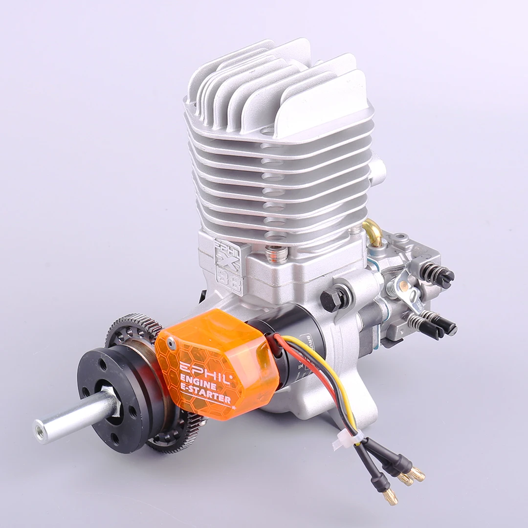 Applicable to Ephil XG-38cc-R Pro Model Aircraft Gasoline Engine Hot Fire Head Electric Starter Single Cylinder Rear Fixed Wing