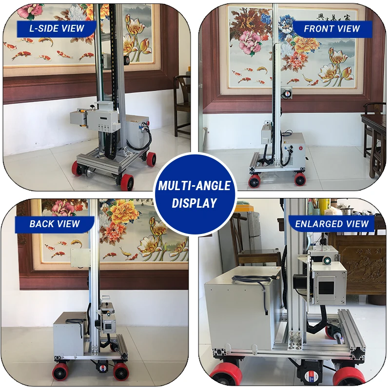 TH-GP1600X 2 in1 آلة طباعة الجدار والأرضيات عالية الدقة ثلاثية الأبعاد الأشعة فوق البنفسجية الجدار والأرض طابعة نافثة للحبر مصنع طابعة جدارية