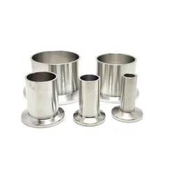304 Stainless Steel 20mm 30mm 40mm 50mm KF10 KF16 KF25 KF40 KF50 Weld Ferrule Vacuum Pipe Fitting Fit Tri Clamp