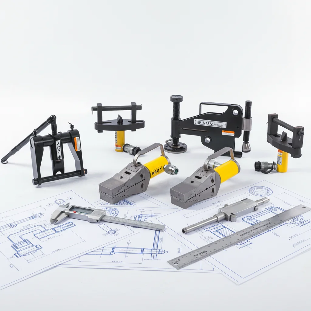 

Гидравлический разжим для фланцев ENERPAC (аналог 14т и 28т), клинья для расширения фланцев, инструменты