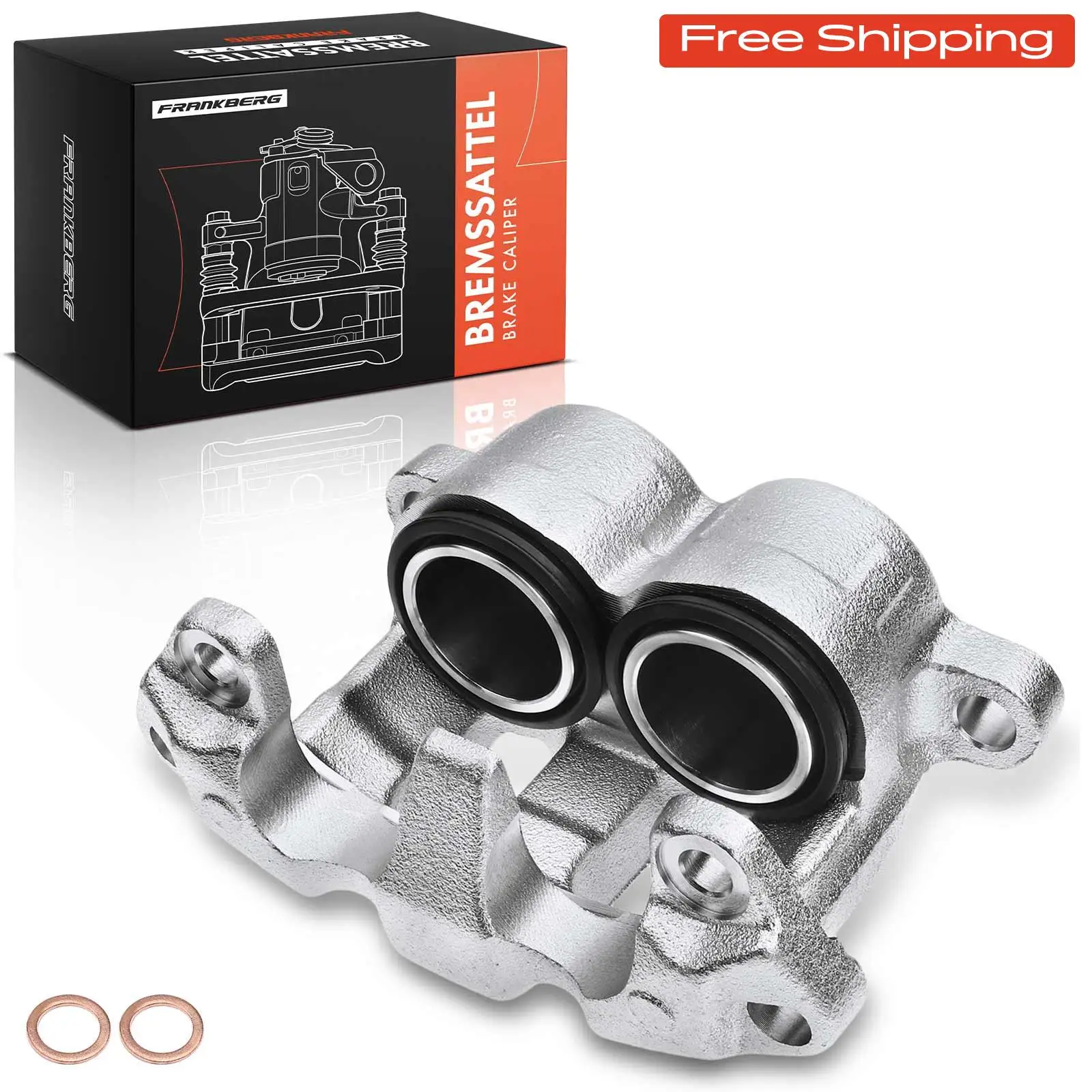 Frankberg 1x Bremssattel Vorderachse Rechts für Mercedes-Benz 100 Pritsche/Fahrgestell W631 34615 6314203383