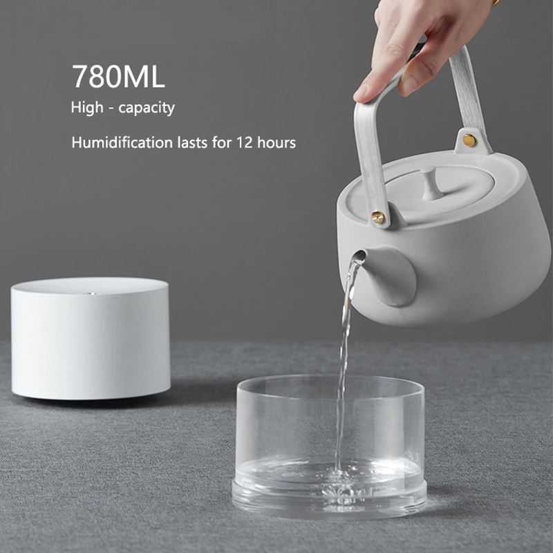 Увлажнитель-Ароматизатор воздуха портативный с USB, 780 мл, 2000 мАч