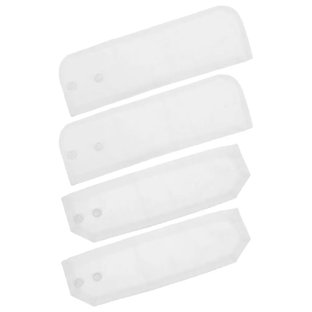 

2Pair Detachable False Shirt Cuffs Wrist Ruffles Hand Sleeves Fashion Accessories Office Clothing for Women Teens