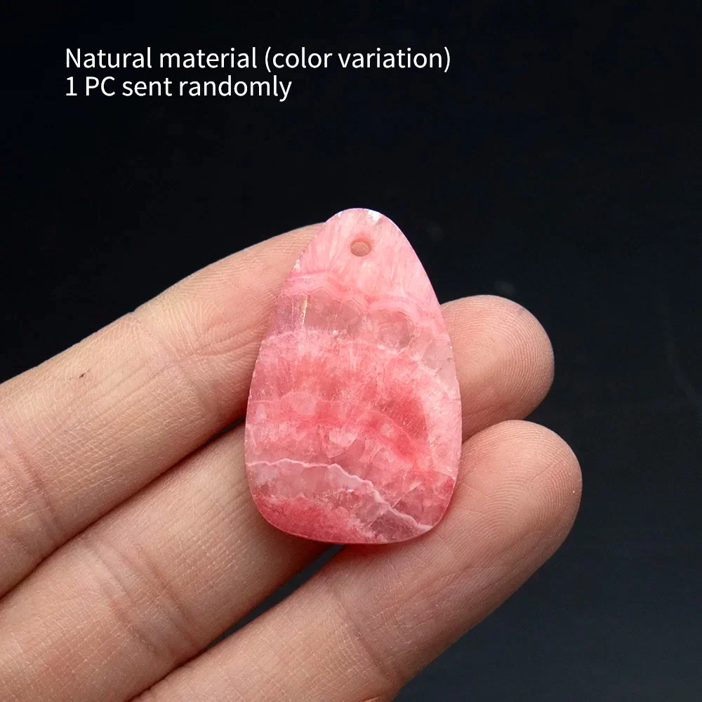 1 قطعة 21x33 مللي متر قطرة الماء عالية الجودة الطبيعية شبه حجر كريم المعلقات قطع الأوجه لصنع عقد دي اي واي مجوهرات اكسسوارات #5