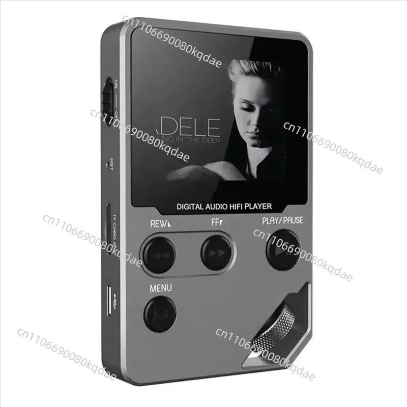 8GB Wireless Audio Playback Device, Zinc Alloy Shell, Rotary Control Knob, Voice Recording Function