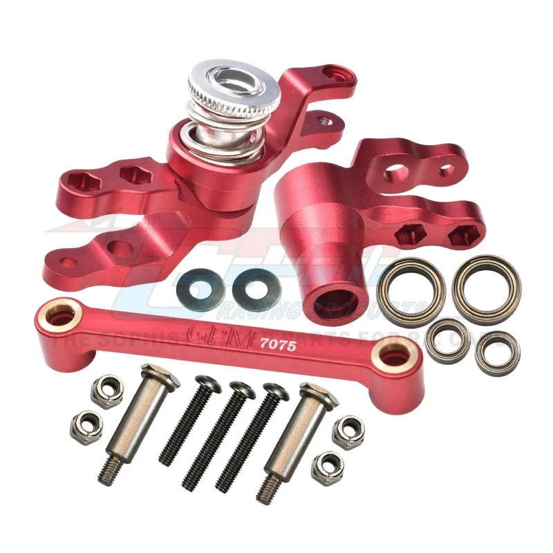 GPM Metalen Stuur Bellcranks Stuurinrichting 8946 voor Traxxas 1/8 MAXX SLASH 6 S 1/10 MAXX V2 2.0 4 S 4WD Monster Truck RC Auto