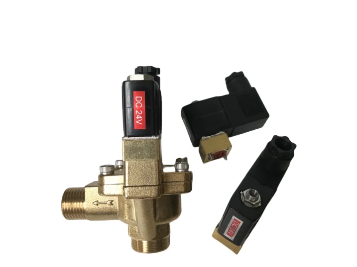 Solenoid Valve 7.5453.100 7.5453.10031 Replace For Kaeser Air Compressor Spare Parts Brass Vent Valve 1/2