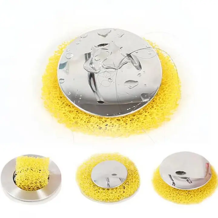 Per la cucina Forniture per il bagno Scarico Filtro per capelli Lavello Spugna Lavabo Anti-blocker Vasca Scolapiatti Protezione Tappo filtro