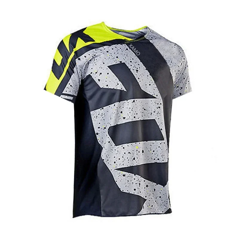 

XAMO FOX Men's Downhill BMX Mountain Bike Men's jersey