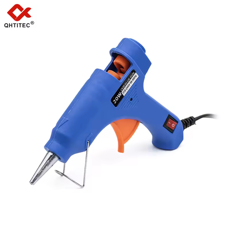JCD 20W Hot Melt Glue Gun DIY Mini Household Industrial Guns Heat Temperature Electric Repair Tool with 20Pcs 7mm Glue Sticks - Image 7