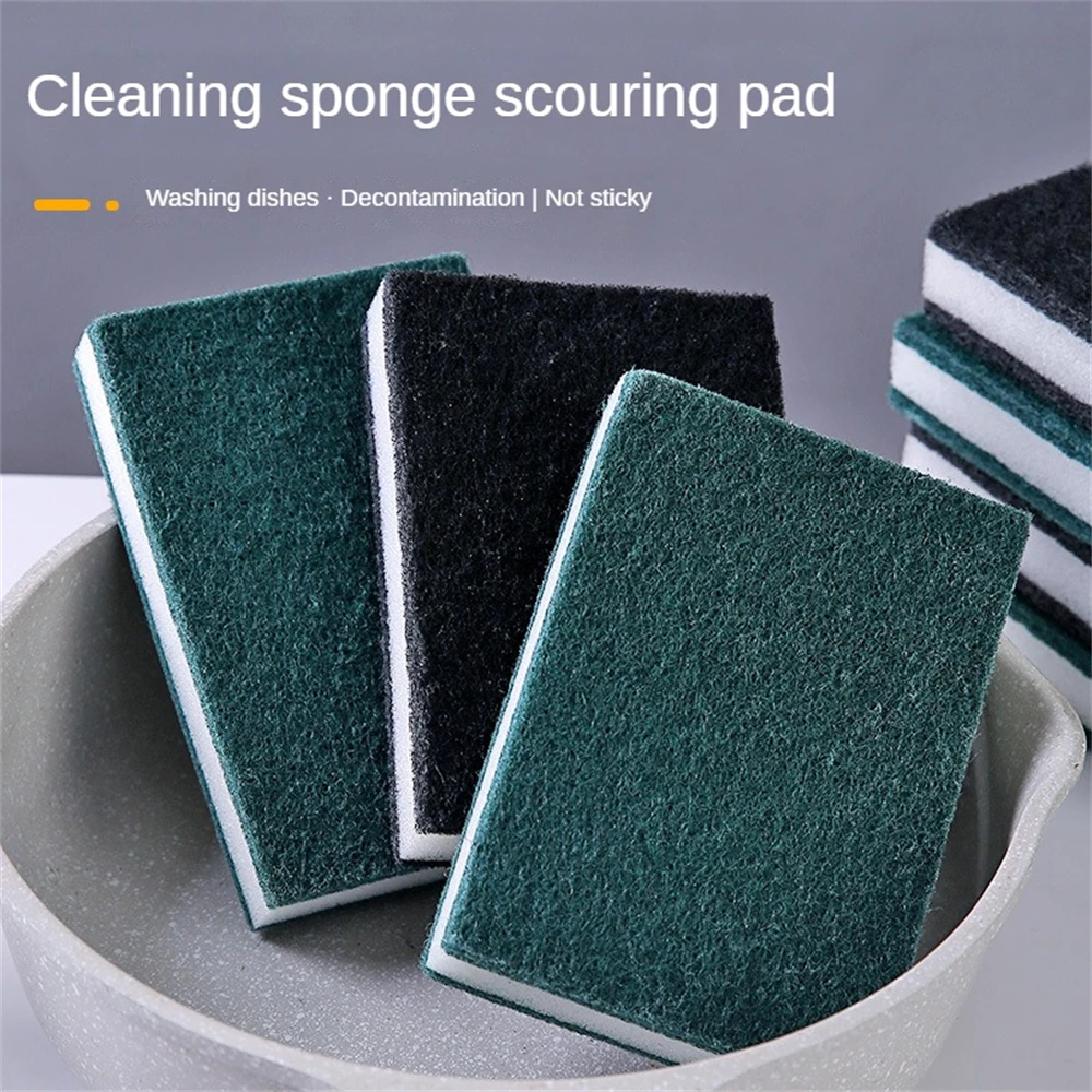 Emery Sponge Scouring Pad Kitchen Special Rag Household Doub