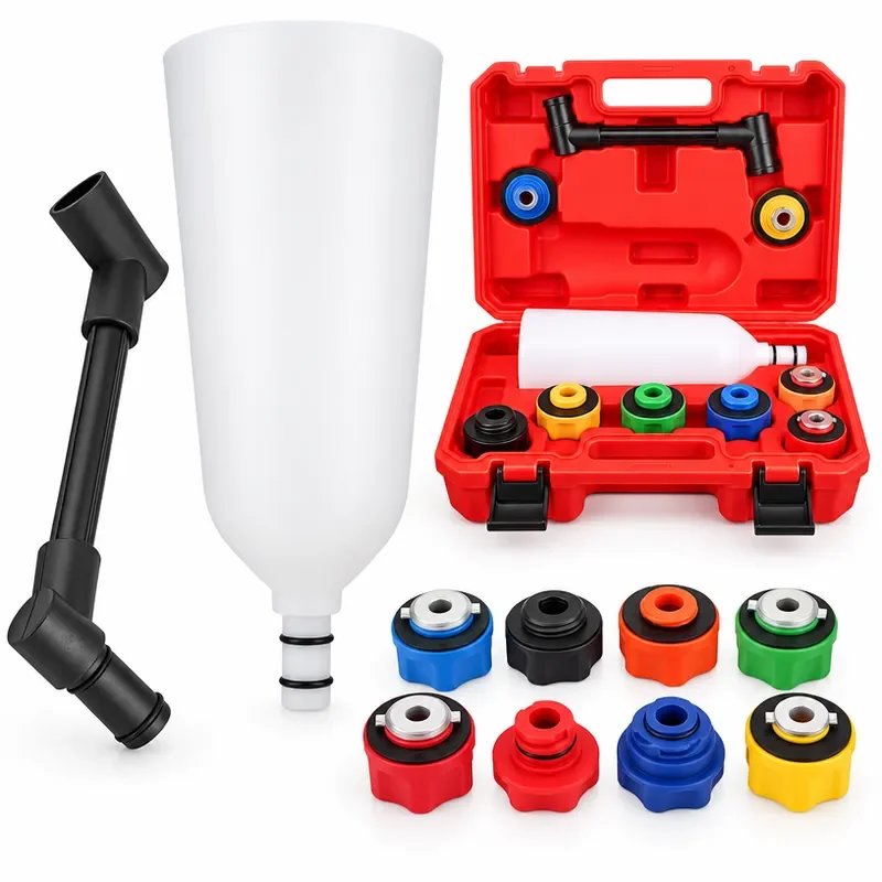 For Oil Filler Replacement Tool Car Engine Replacement Funnel Auto Repair Tool