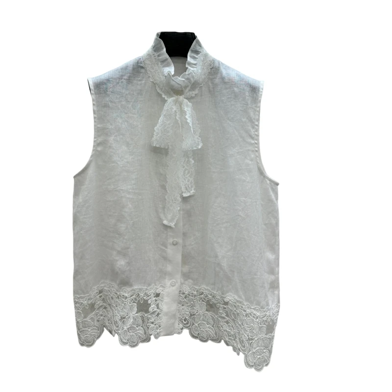 

Beautiful and All-Matching Advanced Texture Simple and Comfortable Temperament Women’s Solid Blouse Round Neck Casual AF1202