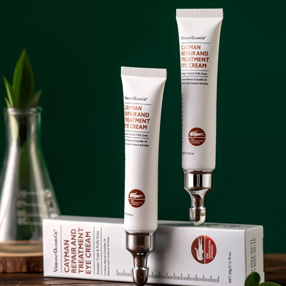 

VIBRANT GLAMOUR Crocodile Eye Cream Powerful Repair Relieve Eye Bags Delay The Aging Of The Eye Skin Relieve Puffiness