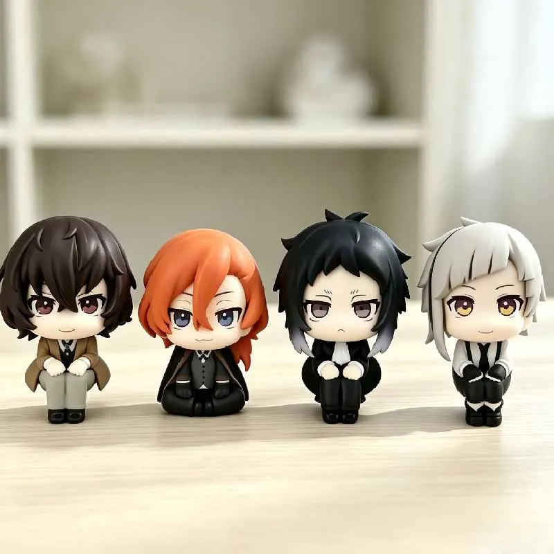 Figura de Anime de 10cm de Bungou Stray Dogs, Serie Look Up, Figura de Acci